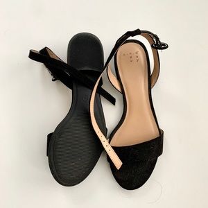 Black Strappy Sandals